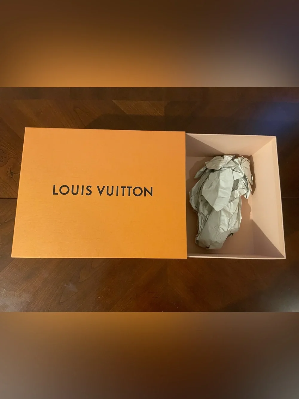 Louis Vuitton Orange Box Packaging
